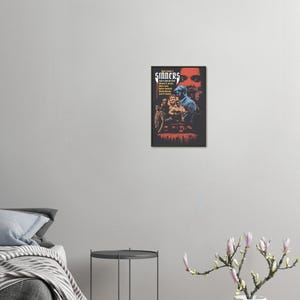 Sinners (2025) Vintage Movie Poster - Horror Film - Retro Design - Movie Lovers Gift image 2