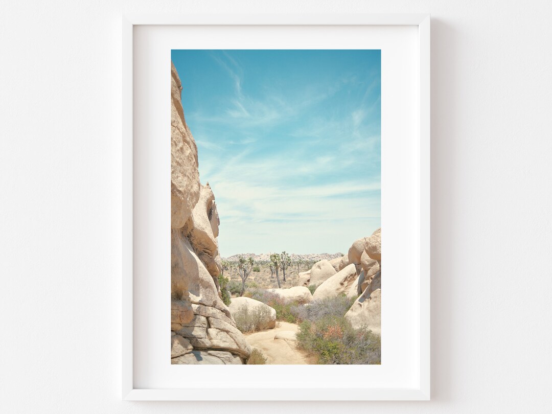 Desert Wall Art Joshua Tree Wall Art Desert Prints Etsy