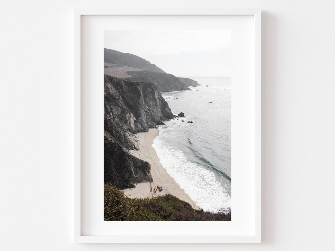 Big Sur Wall Art Print Big Sur Wall Decor California Wall Art Etsy