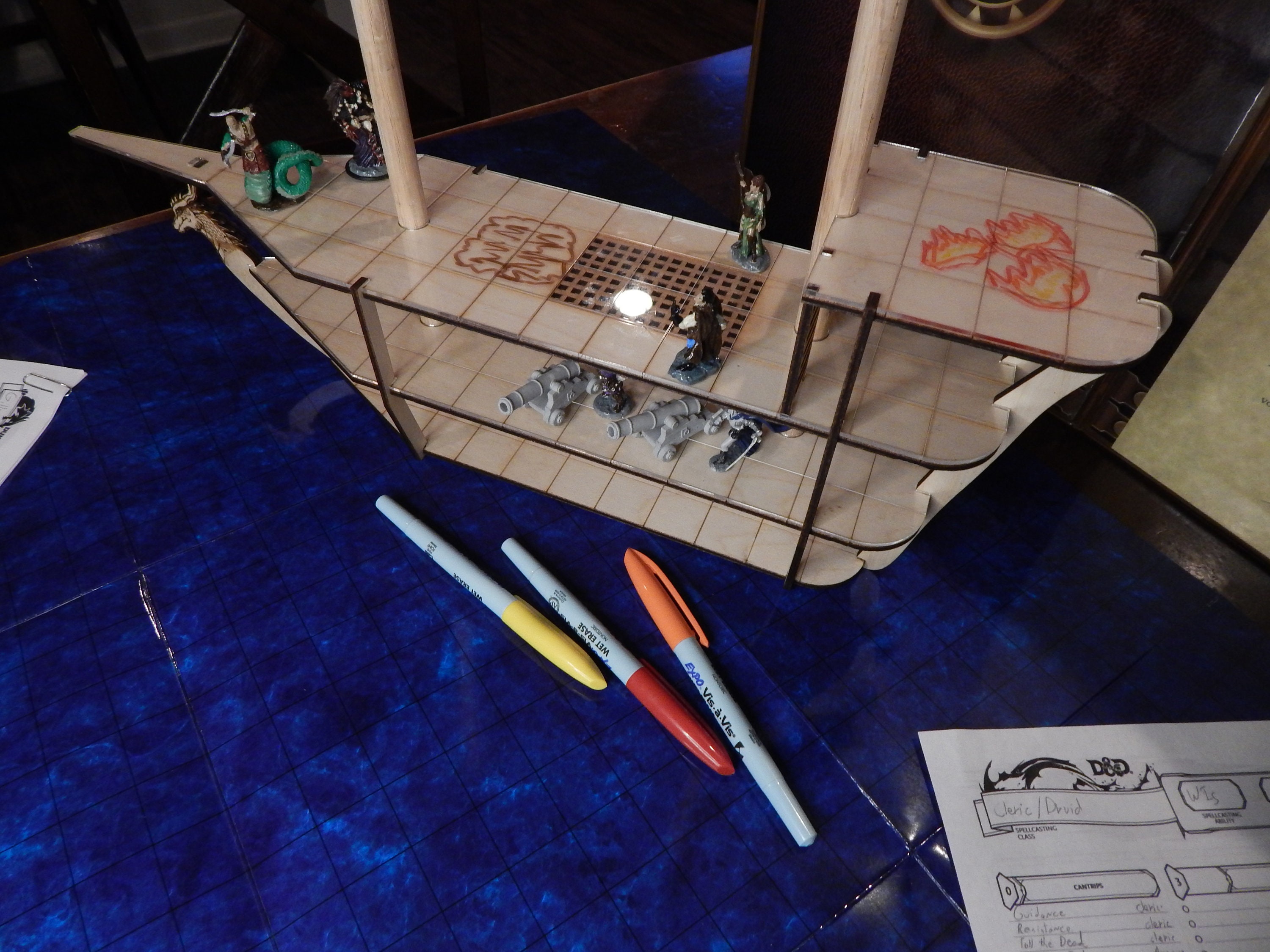 D&amp;D Compatible Sailing Ship - Etsy
