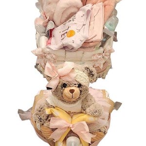 Tricycle & Wagon Diaper Cake Bundle, Baby Shower, Gifts, Centerpiece, Boy or Girl, Gender Reveal, Unique
