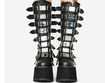 demonia boots platform