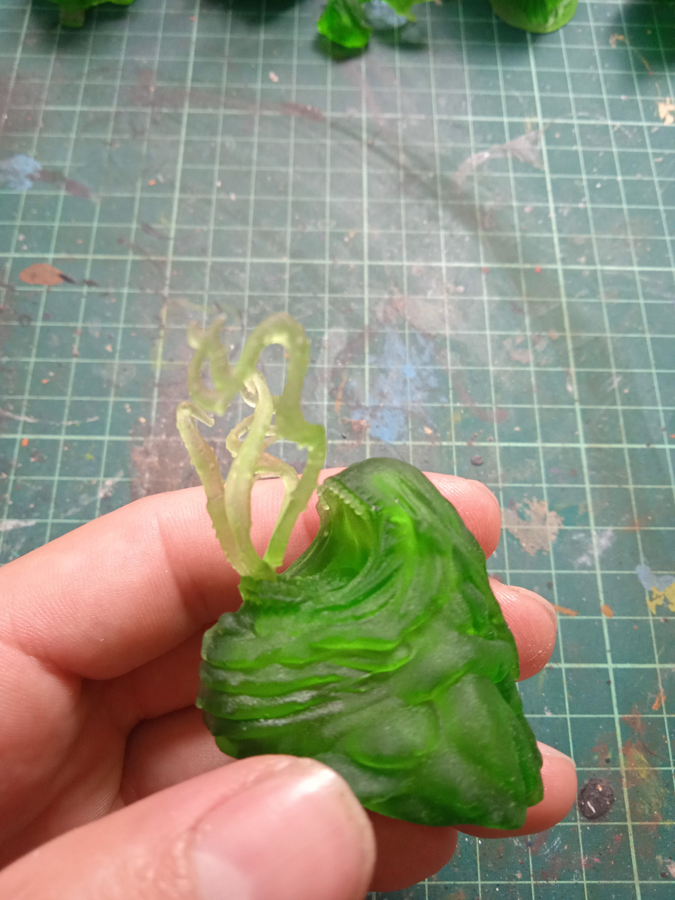 Hungry Blobs Slimes Gelatinous Dnd Monster Resin Miniature Etsy