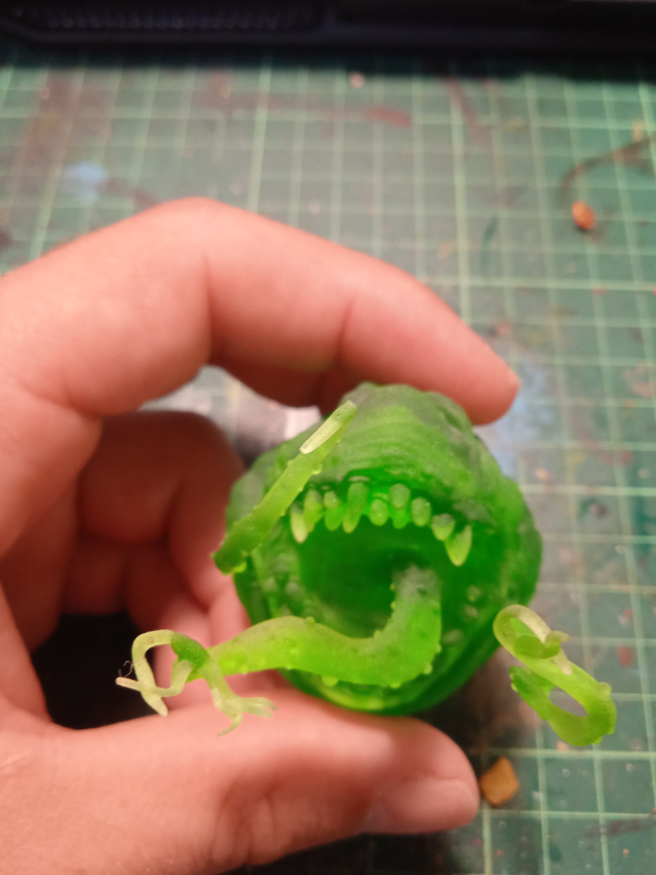 Hungry Blobs Slimes Gelatinous Dnd Monster Resin Miniature Etsy