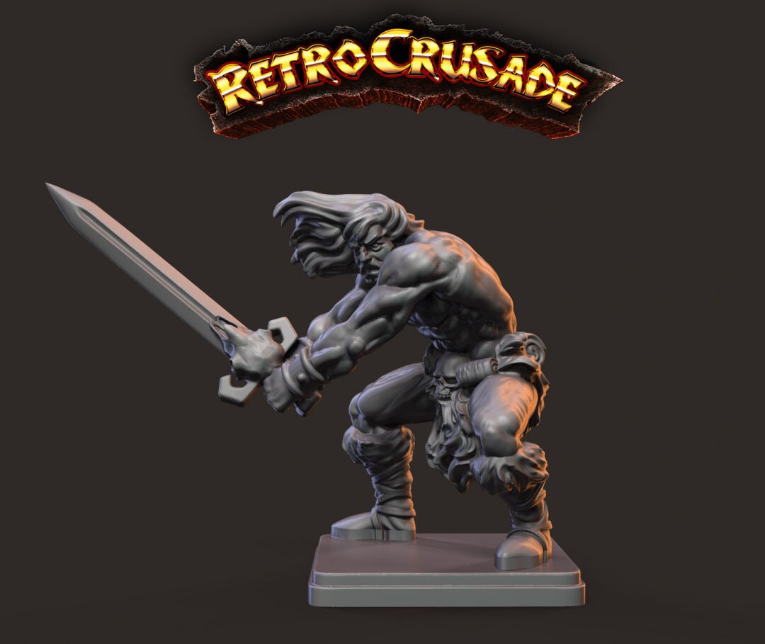 Pechetruite 1 x The Crimson Herald - Reaper Bones Miniatura per Gioco di Ruolo Guerra - 44020