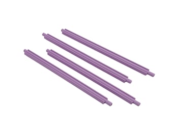 BSeal Bag Sealer Clips: Food Saver, Lilac, Pack of 4