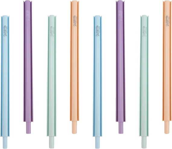 BSeal Bag Sealer Sticks: Pastel Food Saver Clips, Pack of 8