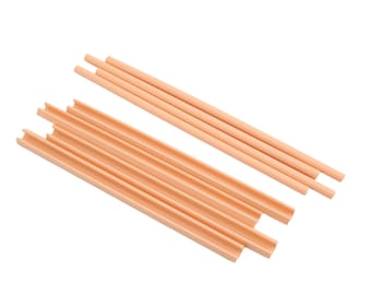 BSeal Bag Sealer Clips: Food Saver, Peach, Pack of 12