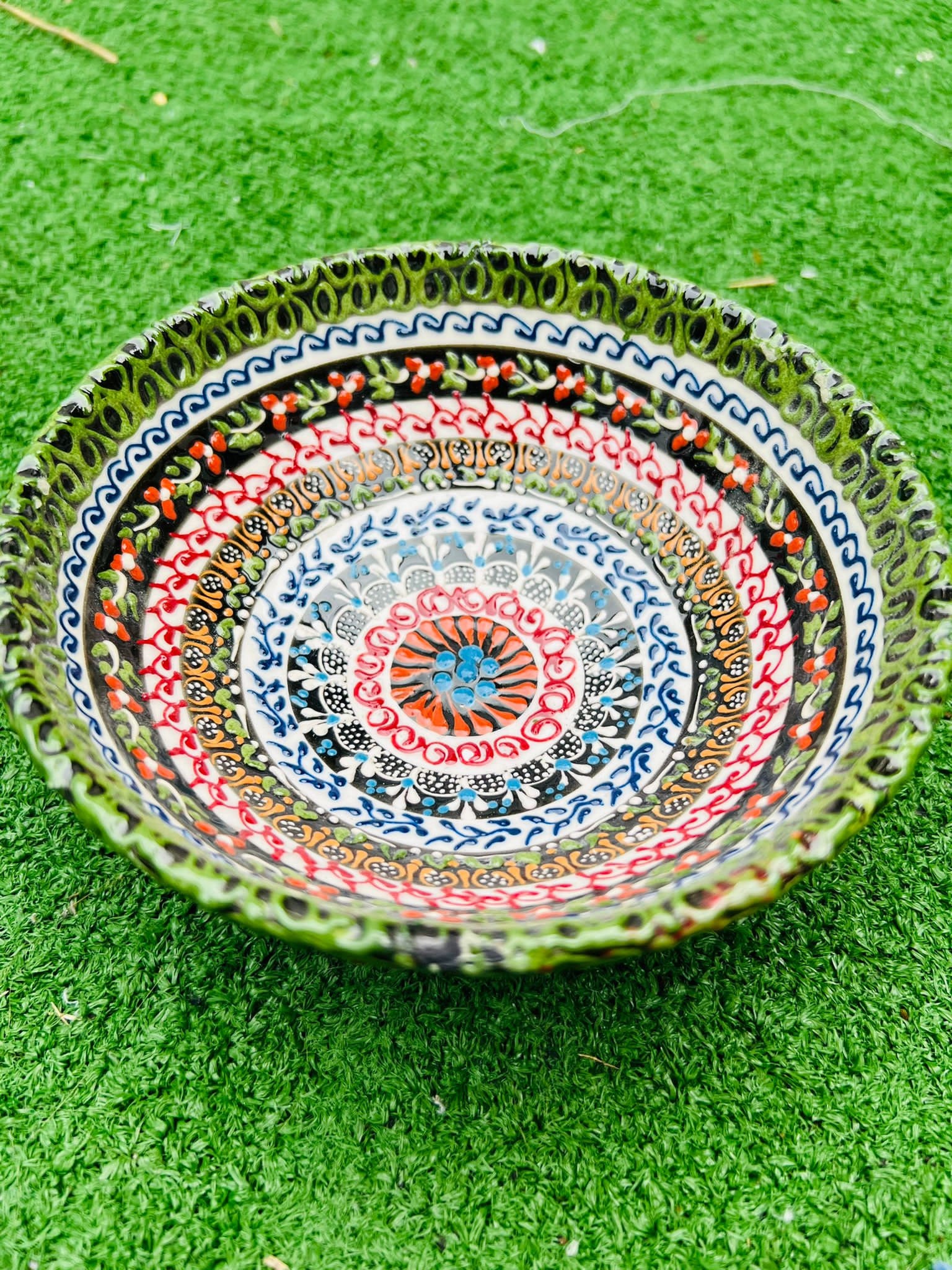 Hand Painted Ceramic Bowls Traditional Decorative Bowls Etsy