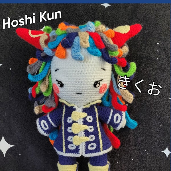 Kikuo Hoshi-Kun Doll CROCHET PATTERN