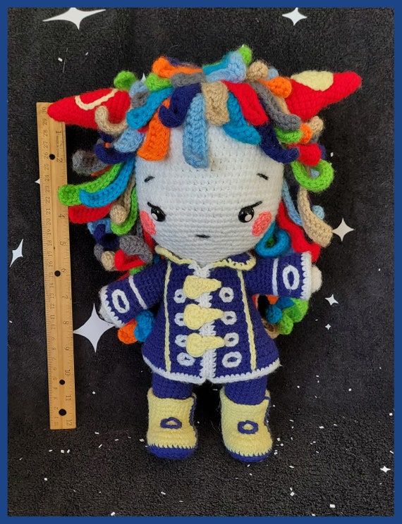 Kikuo Hoshi-kun Doll CROCHET PATTERN - Etsy
