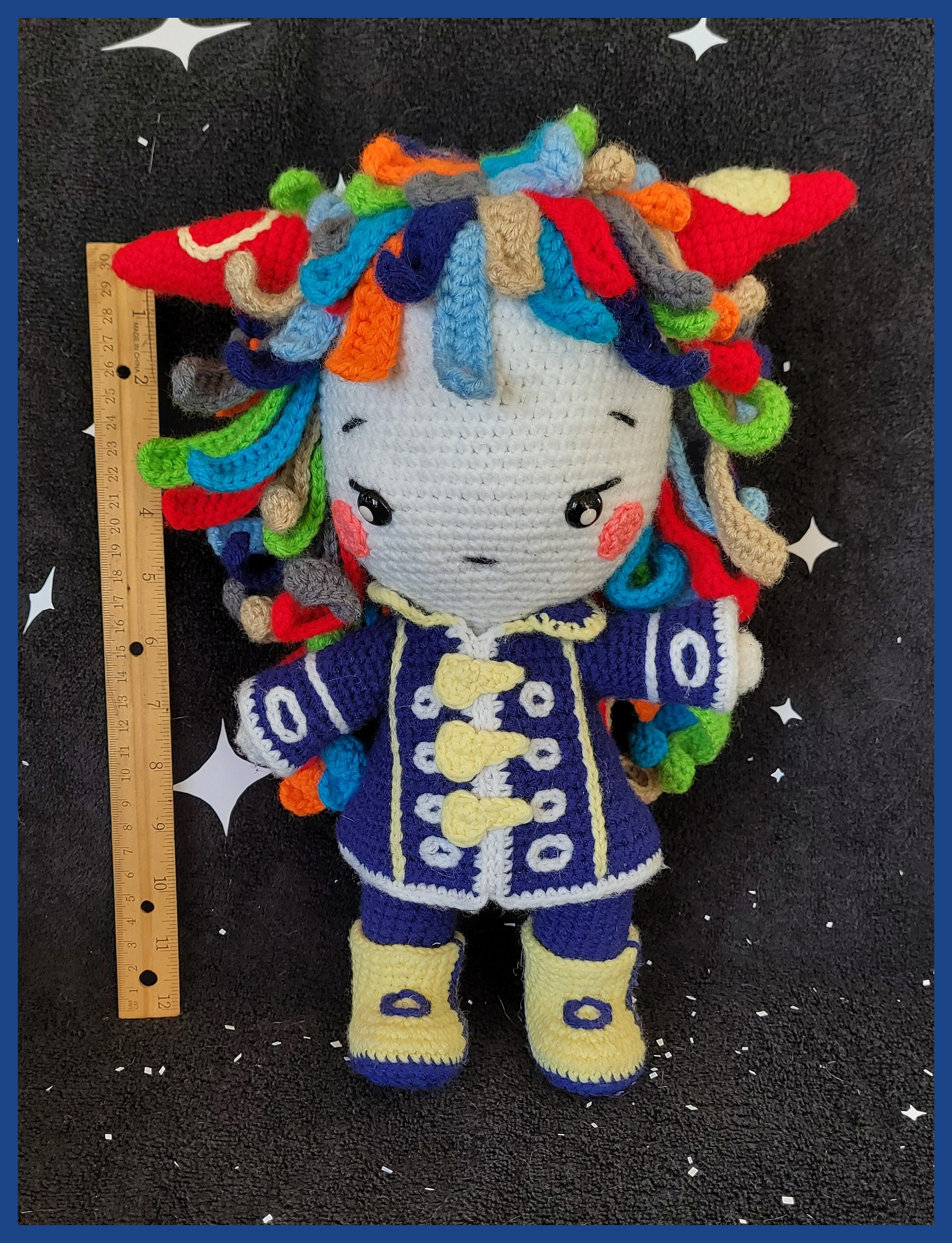 Kikuo Hoshikun Doll CROCHET PATTERN Etsy