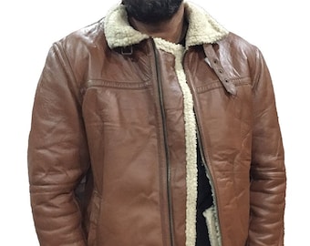 Vintage Bomber Flight Jacket B15 60s 70s USAF USAAF Sun Fade