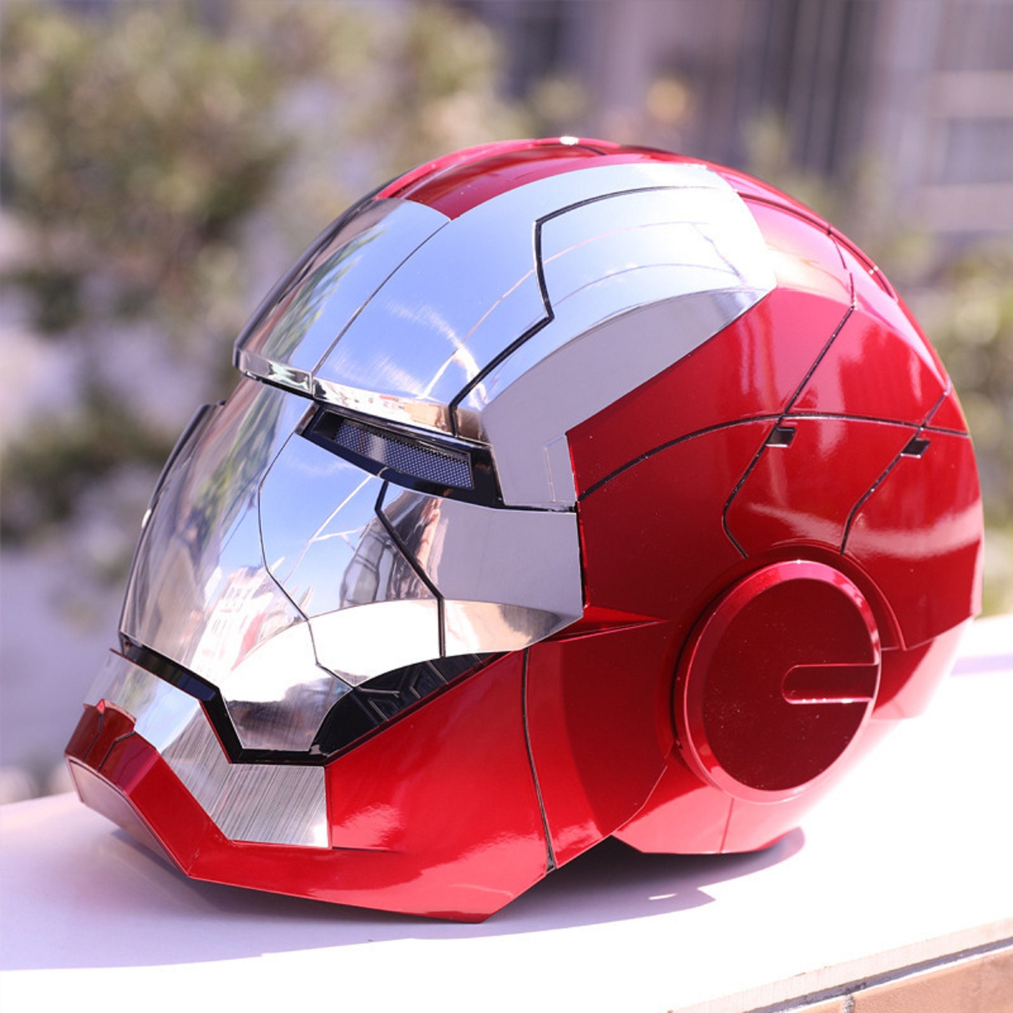 Iron Man Casque Avengers 1/1 modèle de Jouet Masque Wearable et