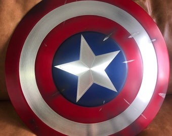 Captain America Shield (Battle Damaged)