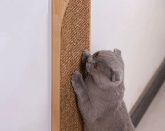 Scratchy Anton *LOVELY TOY* scratching board scratch bed wood cat lounge healthy natural product furniture protection