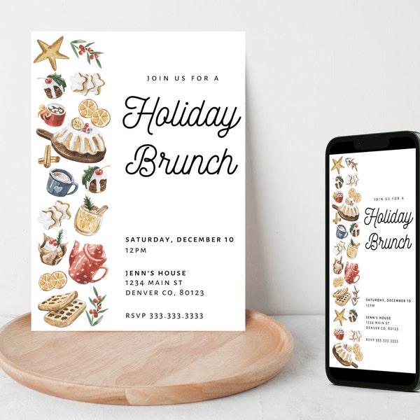 Brunch Invitation - Etsy