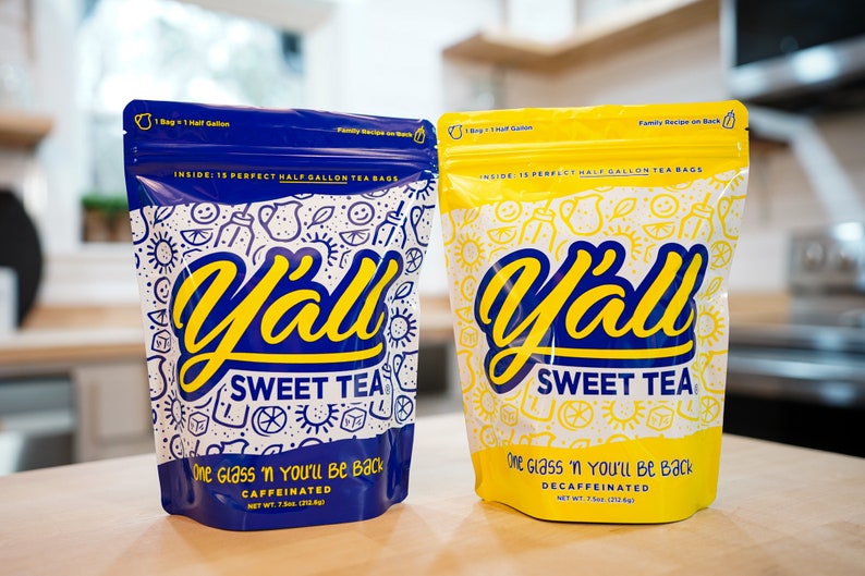 Y'all Sweet Tea Gift Set Starter Kit Brenda Gantt Tea Etsy