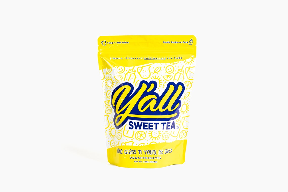 Y'all Sweet Tea as Seen on Cooking With Brenda Gantt Etsy