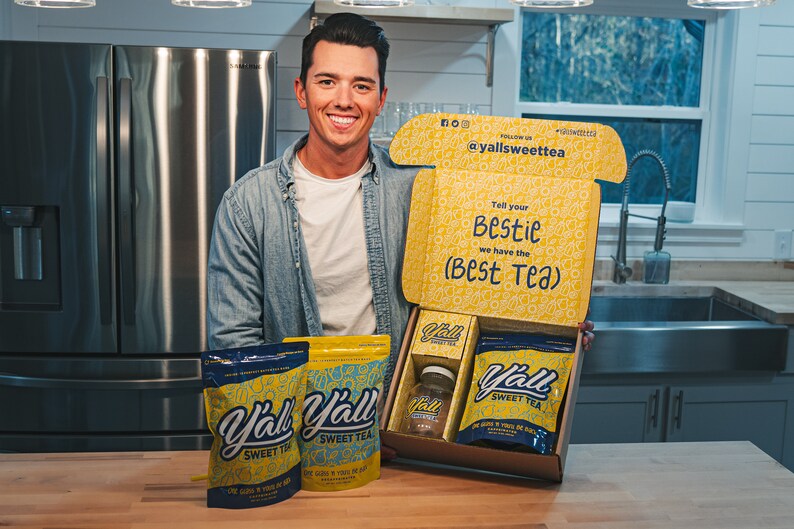 Y'all Sweet Tea Gift Set Starter Kit Brenda Gantt Tea Etsy