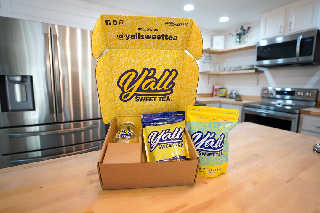 Y'all Sweet Tea Gift Set Starter Kit Brenda Gantt Tea Etsy