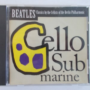 The 12 Cellists Of The Berlin Philharmonic-1983 TELDEC &quot;Cello Submarine: Beatles Classics&quot; German Import CD