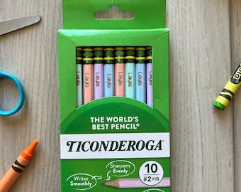 Customized Back to School Ticonderoga pencils