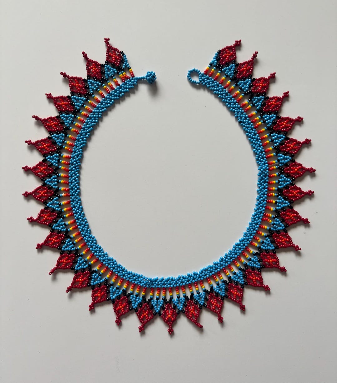 [TATIANA] 韓国☆Totem Heart Flower Bead Necklace il_1080xN.6864671346_5e6j.jpg