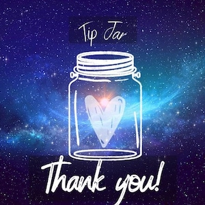 Pot à pourboires - Gratitude - Lecture le jour même - Lecture de tarot - Merci