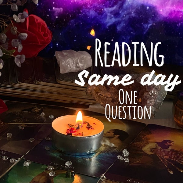 One Question Tarot Reading - Same Day - fast and accurate response within 24 hours