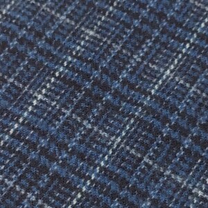 Navy Blue Cotton Flannel Fabric
