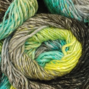 Noro Silk Garden Yarn # 516 Lot A Sagamihara Wool, Mohair, Silk Blend