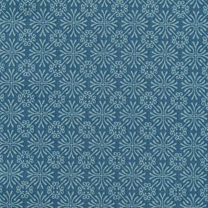 Teal Scroll Filigree Quilting Cotton Fabric Marcus Brothers Fabrics Surprise#7694