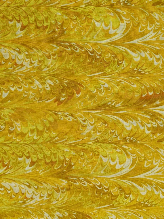 Yellow Gold Fabric For Quilting