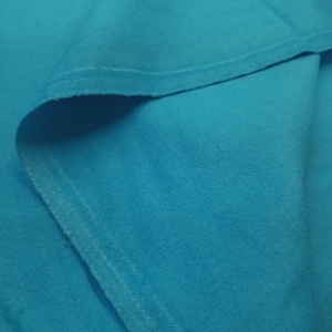 Turquoise Blue Cotton Flannel Fabric Fabri-Quilt Heavy Weight 156-31