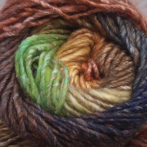 Noro Silk Garden Yarn Wool, Mohair, Silk Blend  #545 lot A, Yao