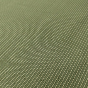 Pin Stripe Olive Green Quilting Cotton Fabric Marcus Fabrics Meridian Stars