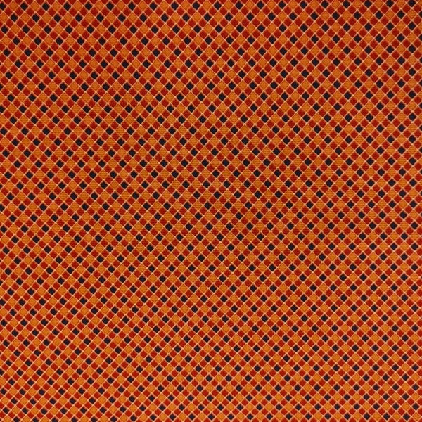 Fall Checkered Burnt Orange, Red & Black Quilting Cotton Fabric Blank Quilting Autumn