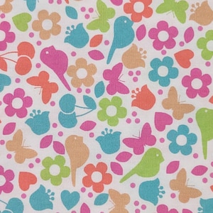 Rainbow Spring Summer Quilting Cotton Fabric Anthology Fabrics PR102/PR110/PR118