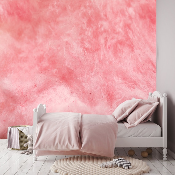 Buy Fluffy Yummy Cotton Candy as Background Wallpaper Girl Bedroom