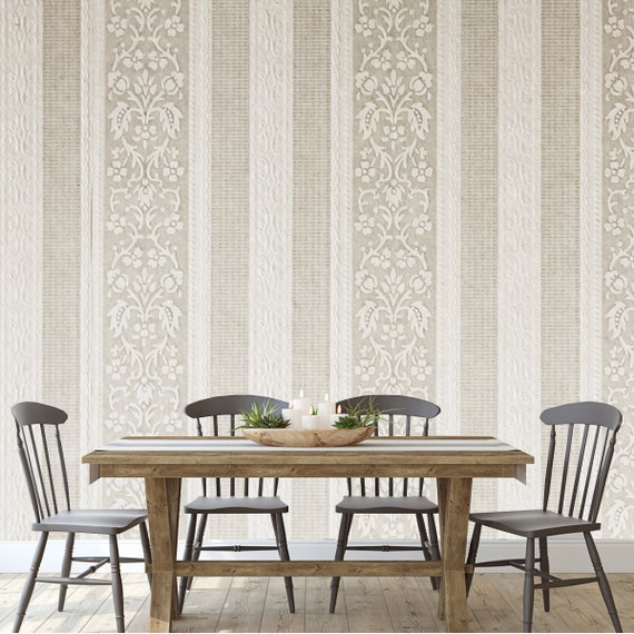 Damask Dining Room