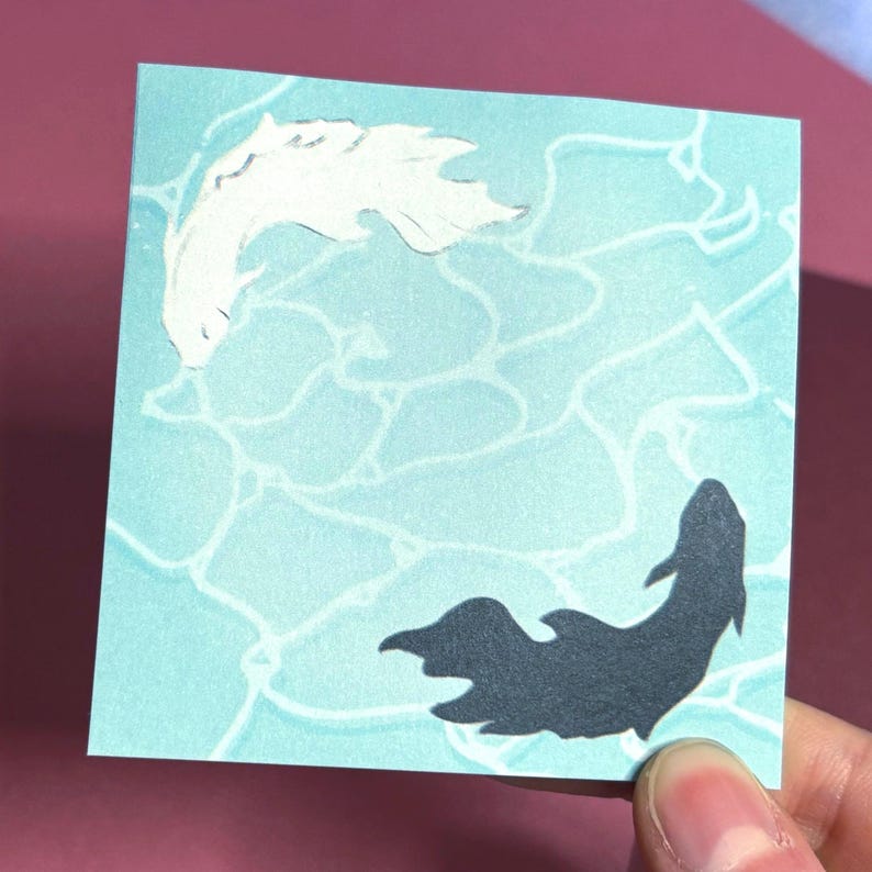 Betta Fish Sticky Notes - Etsy