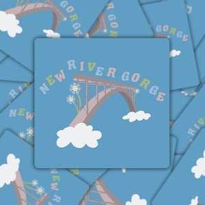 New River Gorge National Park Vinyl Sticker