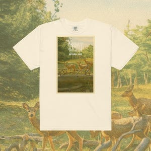 Great Basin Nationalpark Vintage Postkarte Unisex T-Shirt, Komfortfarben, Granola Girl, Nevada Park Ranger, Outdoorsy Hiker Girl Geschenk