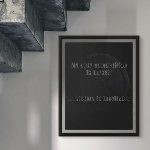 Motivational Gym Poster, Home gym Decor, Inspirational Workout Wall Art, Home Gym Motivation, Weightlifting Quote Print