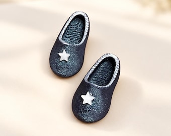 Miniature shoes 3 cm, elf door and elf decoration, with or without glow-in-the-dark star, elf aurora borealis, elf accessories