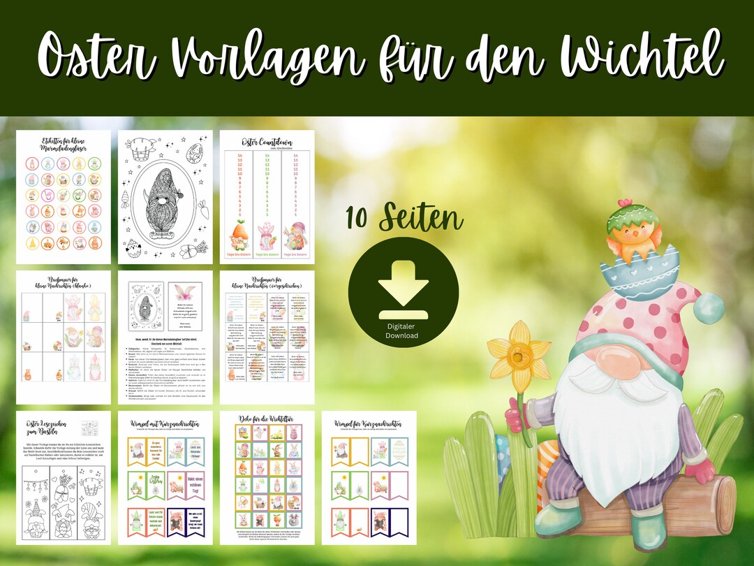 Oster-Gartenflagge Mit Wichtel – Fröhliche Deko Für Garten & Haus