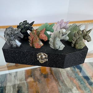 Unicorn Crystal Carving