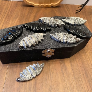Black Obsidian and Yooperlite Bats