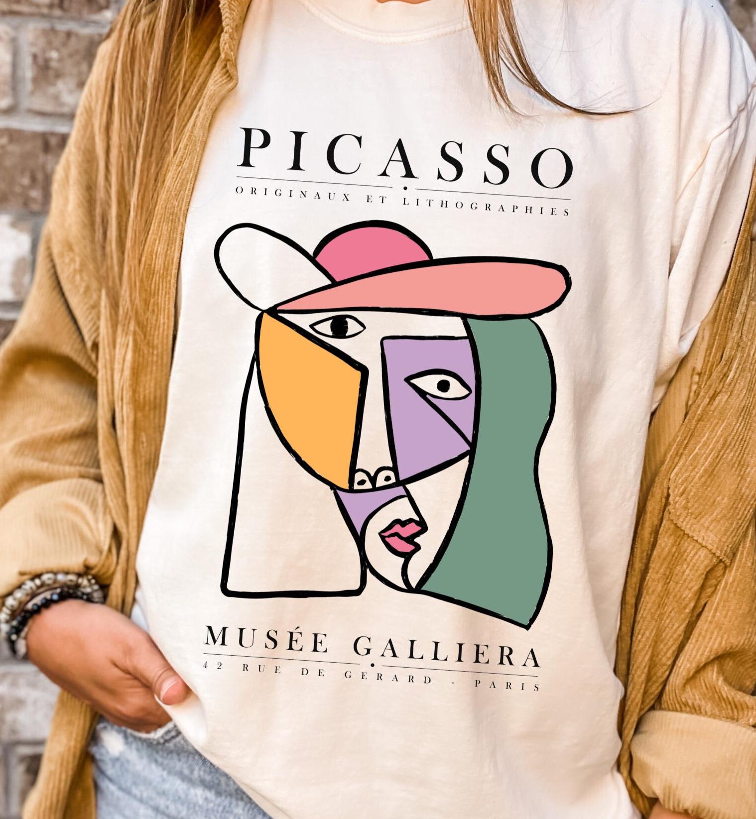 90s Picasso T Shirt - Etsy